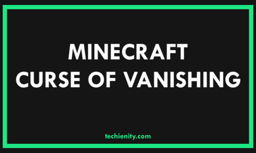 Minecraft Curse of Vanishing 2020 - Come ottenere e rimuovere
