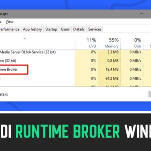 Come Correggere Gli Errore Di Runtime Broker Windows 10