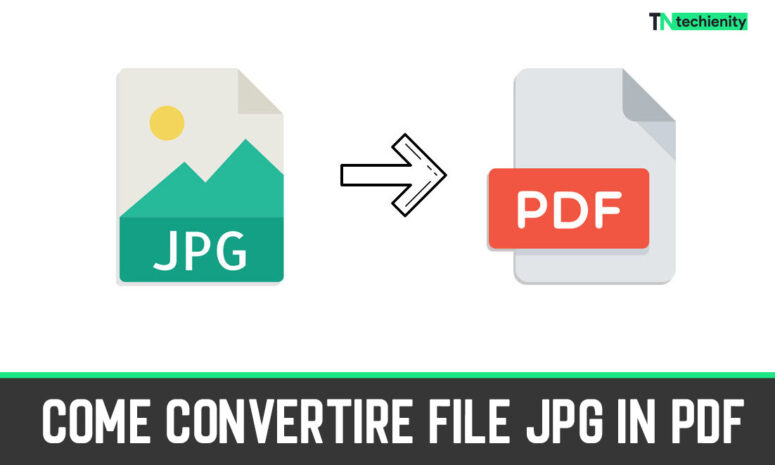 Come Convertire file JPG in PDF su PC Windows