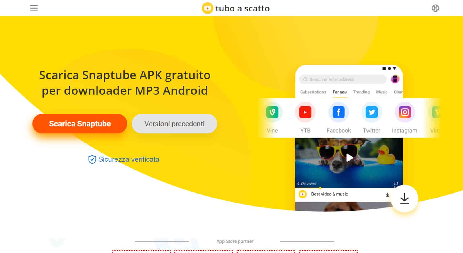 Scarica SnapTube ITA APK Gratis per Android, PC, iOS